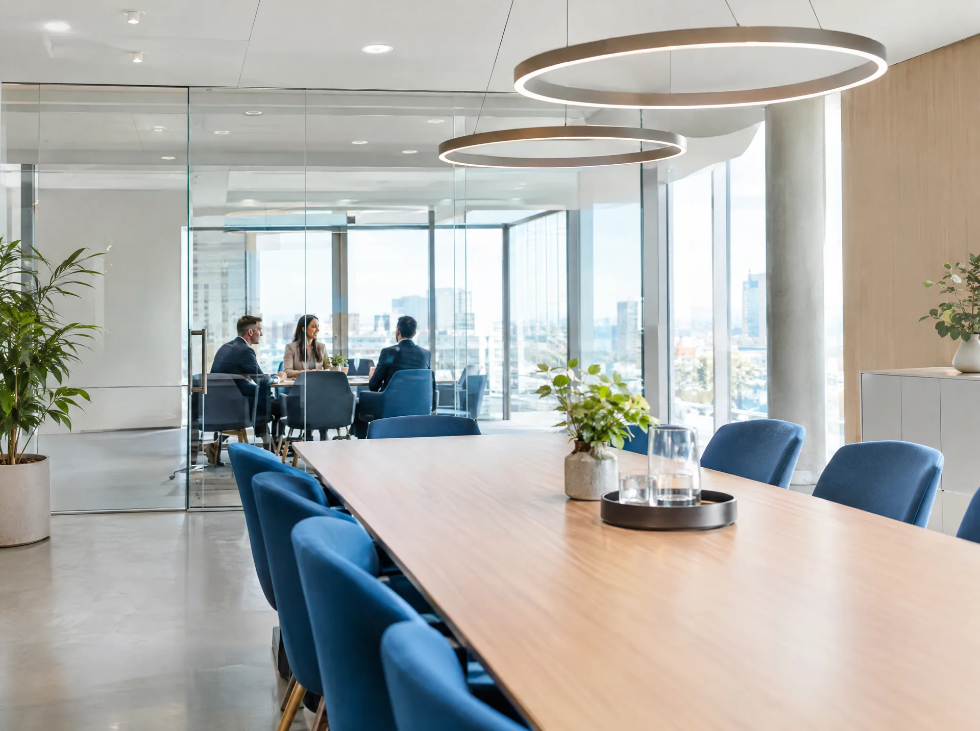Meeting room in a professional services office